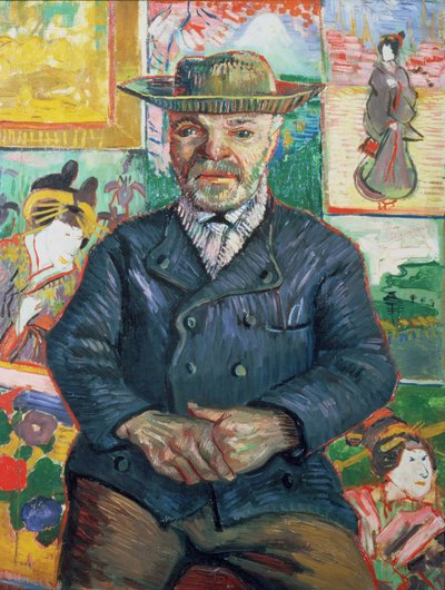 Pere Tanguy by Vincent van Gogh